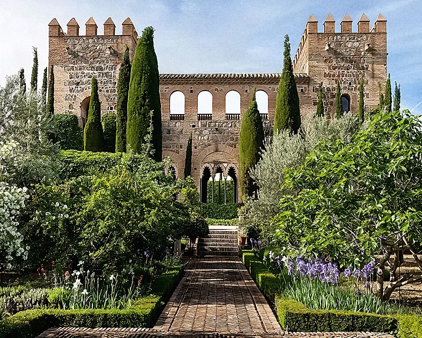 Jardins do Alcazar de Toledo